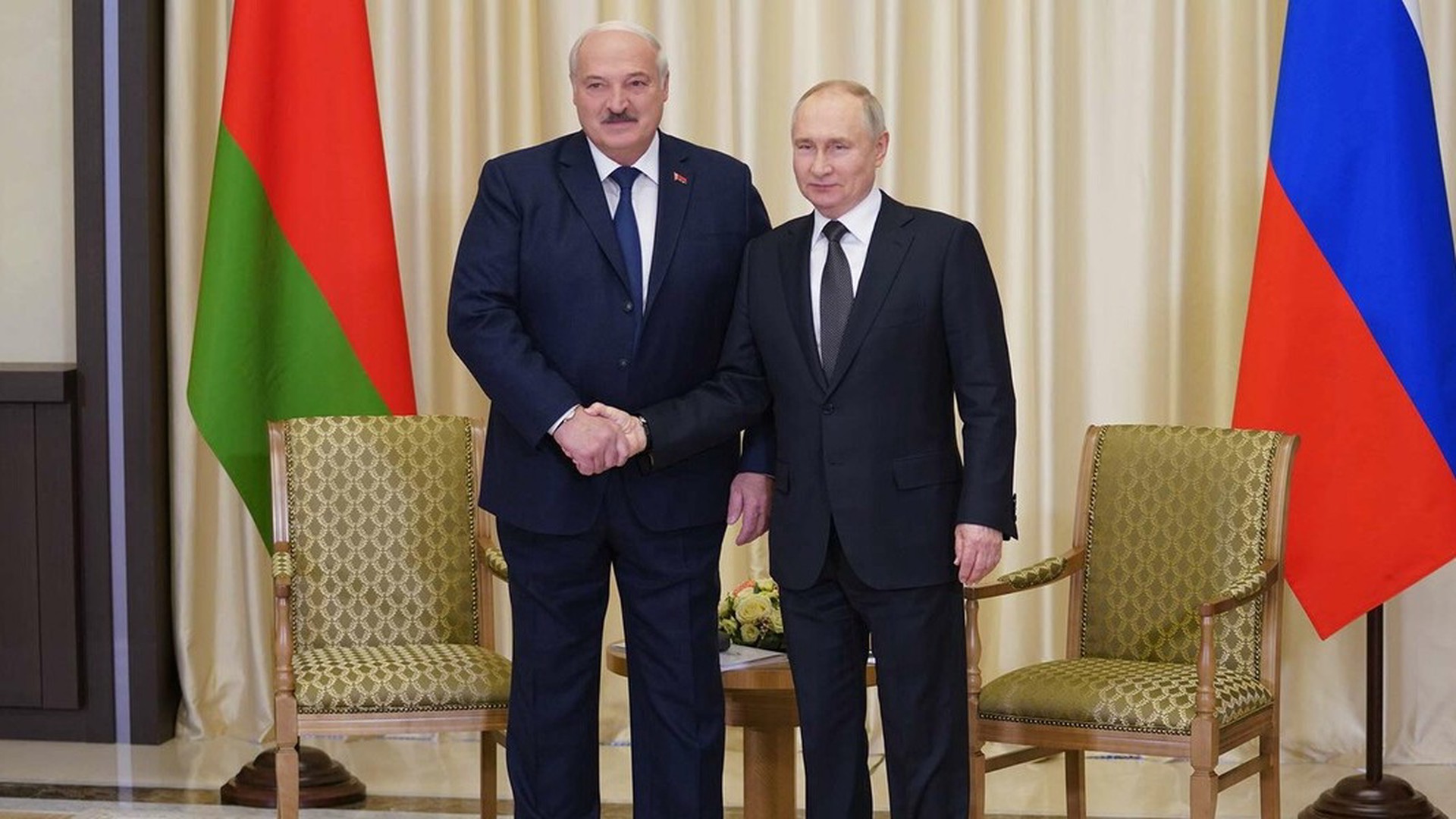 Владимир Путин прибыл в Белоруссию с двухдневным официальным визитом