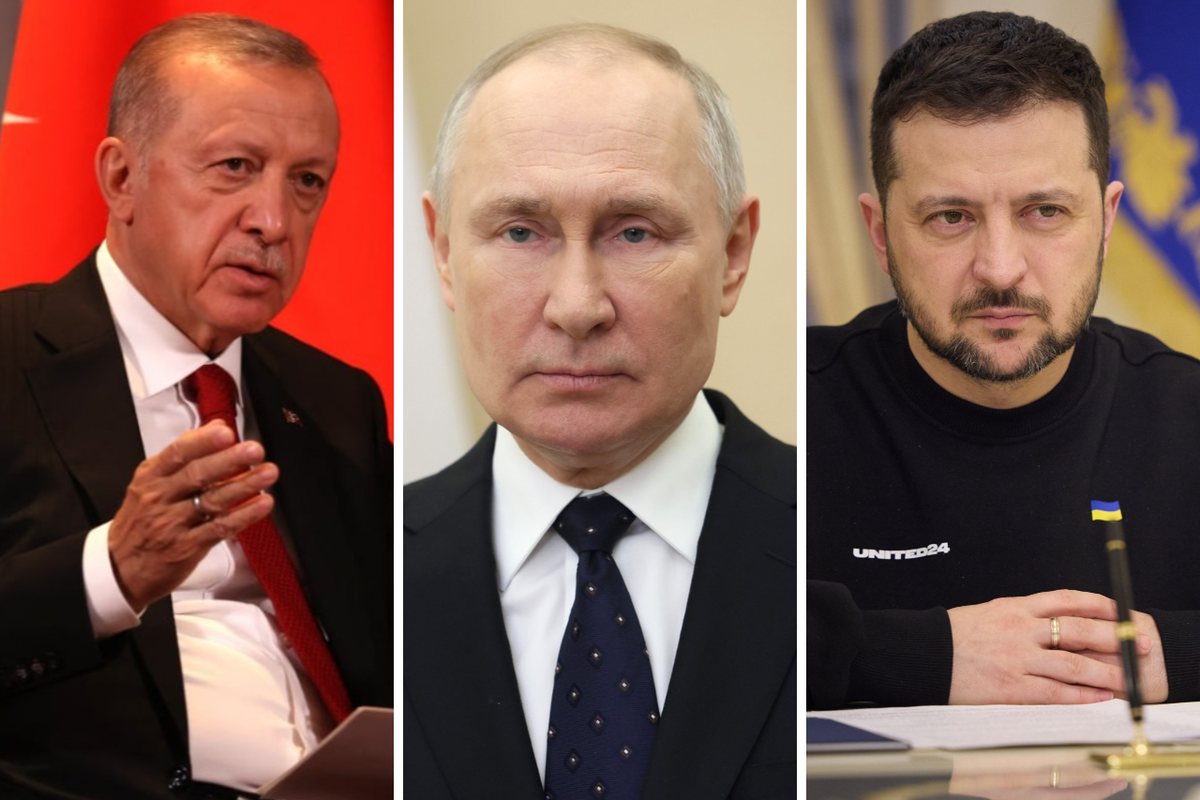 Эрдоган хочет провести встречу Путина и Зеленского в апреле