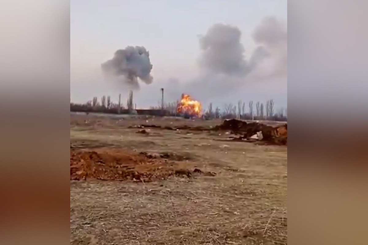 Украинские военные сняли на видео удар российских крылатых ракет и свои безуспешные попытки их сбить