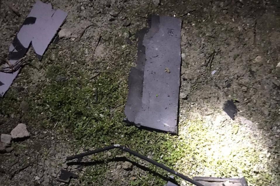 В станице Раевская под Новороссийском найдены обломки беспилотника ВСУ