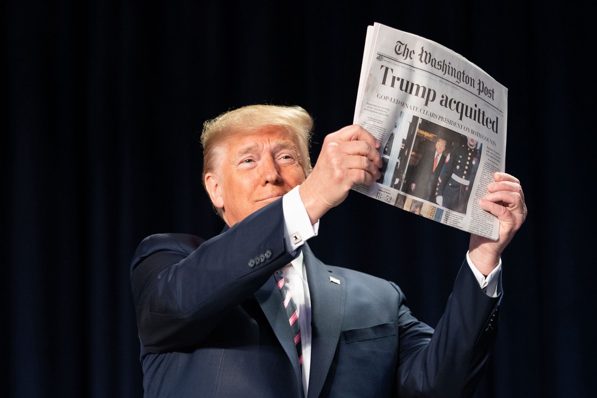 Трамп прокомментировал новые обвинения Минюста США