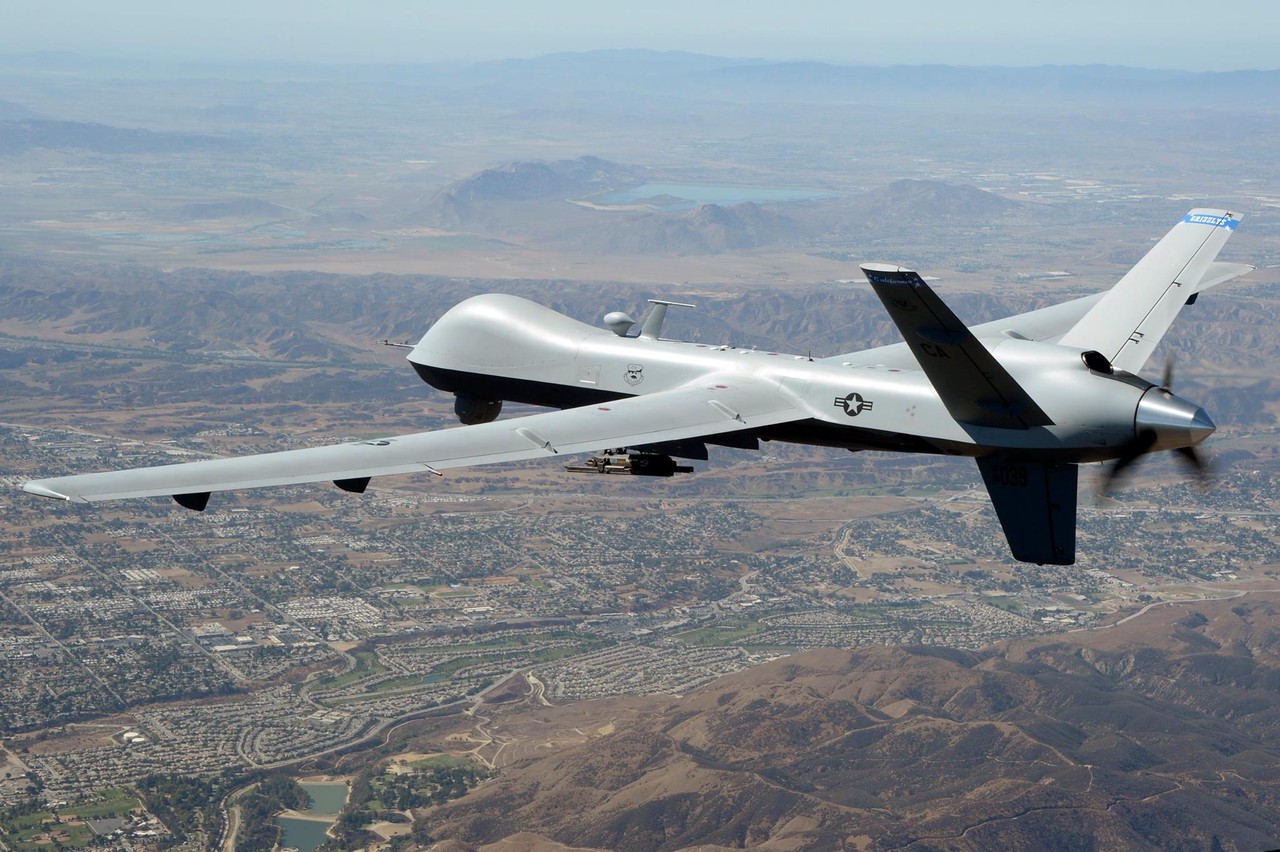Беспилотник MQ-9 Reaper опасно приблизился к Су-35 ВКС РФ в Сирии