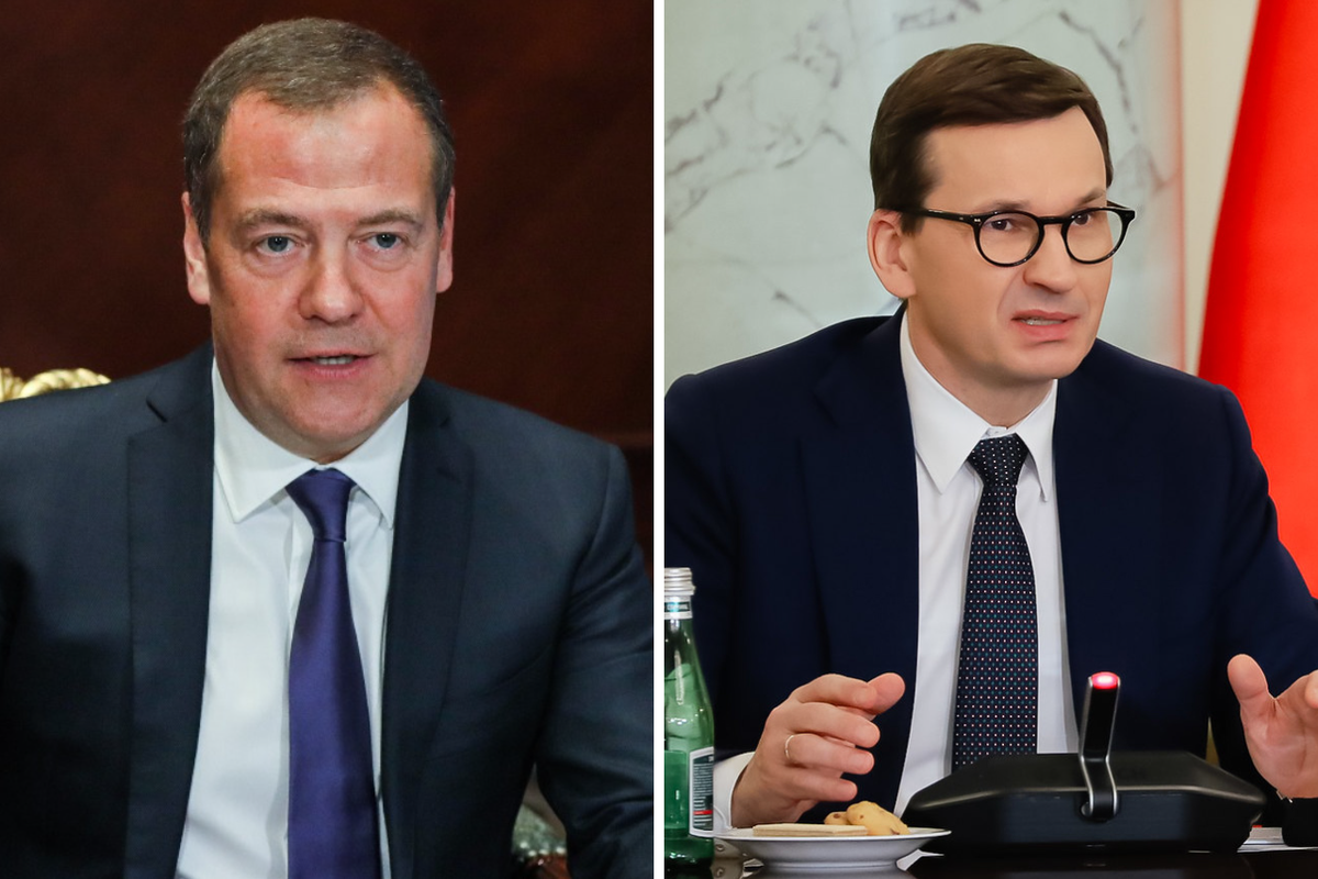 «Польша точно исчезнет»: Медведев ответил на заявление Моравецкого о праве ударов Украины по России