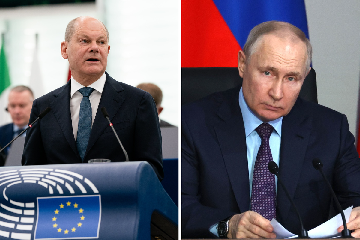Шольц заявил о готовности в будущем говорить с Путиным