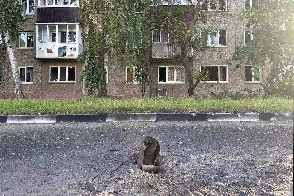 Женщина погибла при обстреле района центрального рынка в Шебекино в Белгородской области