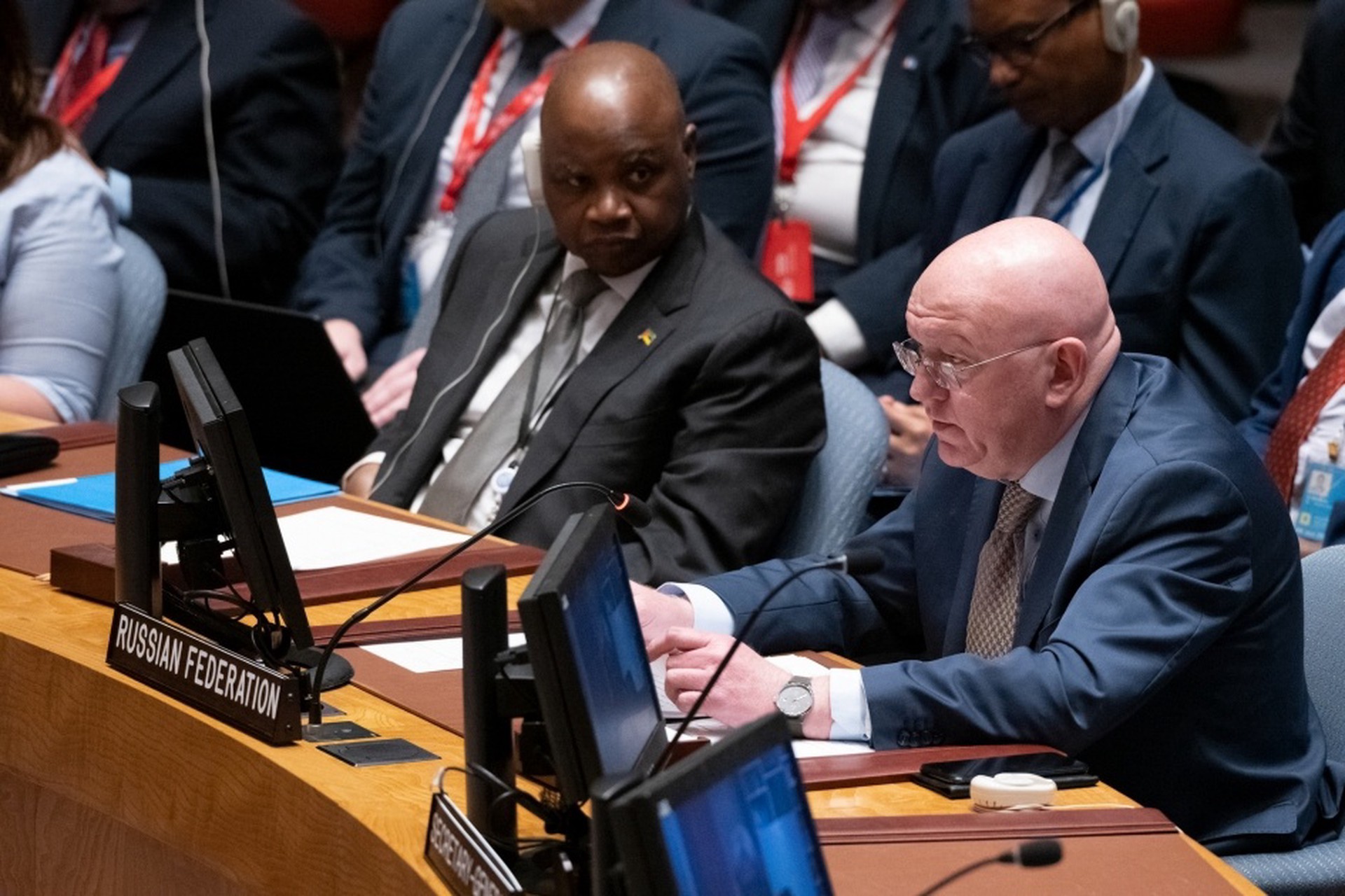 РФ и Китай наложили в СБ ООН вето на резолюцию США по ситуации в Израиле и Газе