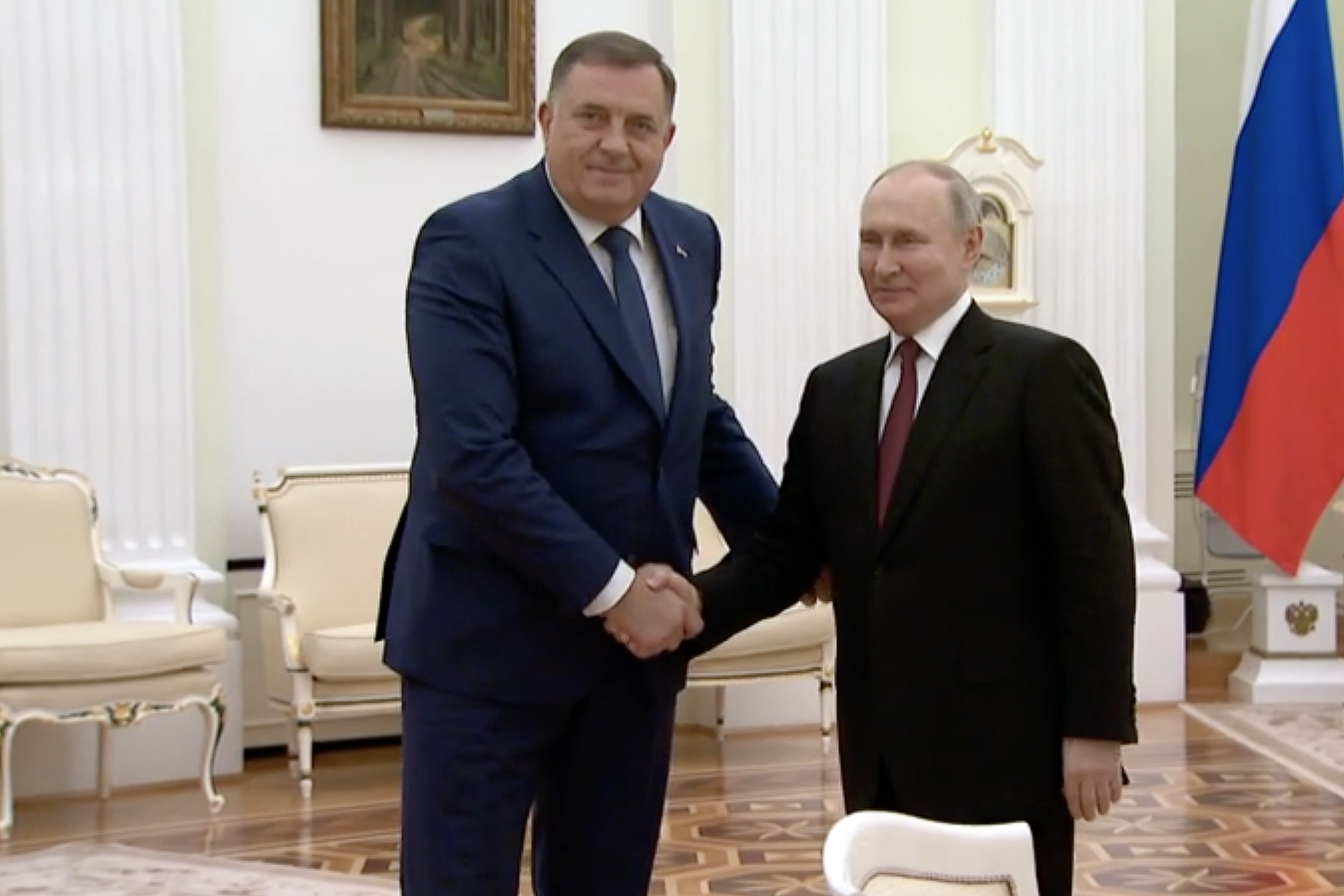 Путин встретился с президентом Республики Сербской