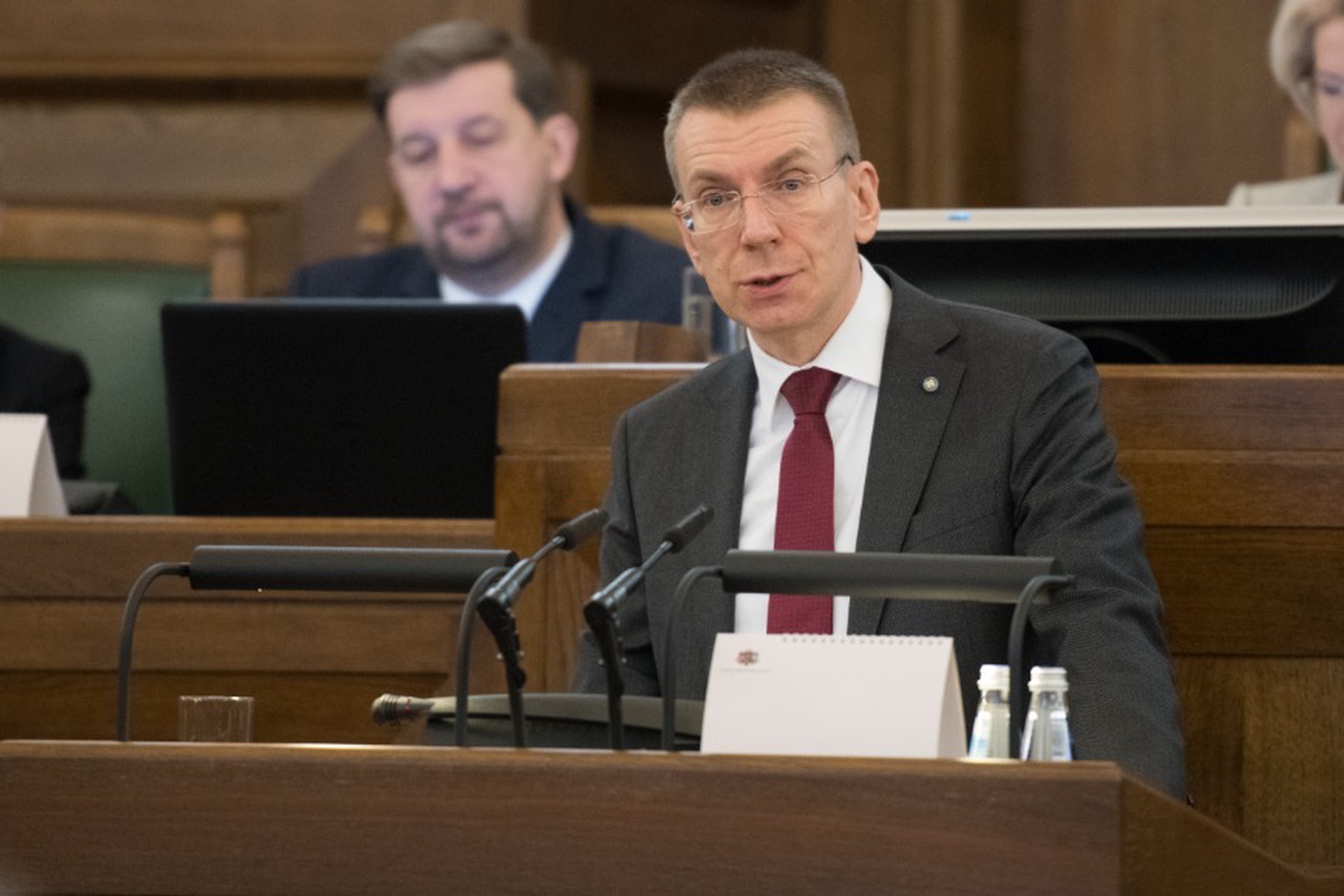Президент Латвии Ринкевичс призвал разрушить Россию