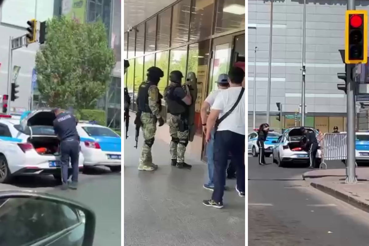 Вооруженный мужчина взял заложников в отделении банка в Астане