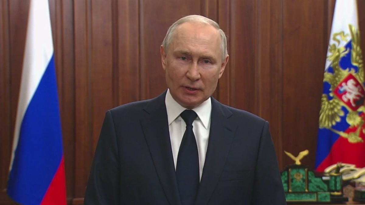 Путин: Вооруженный мятеж в любом случае был бы подавлен