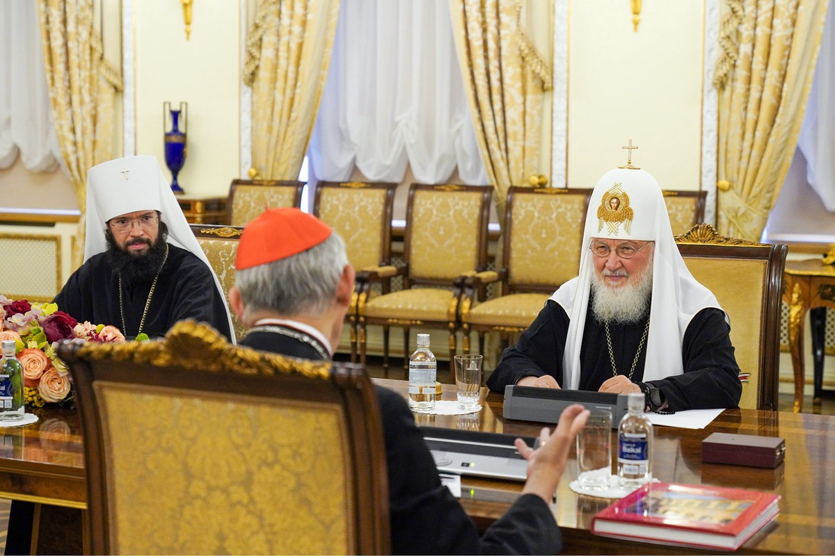 Патриарх Кирилл: Церкви должны участвовать в примирении народов