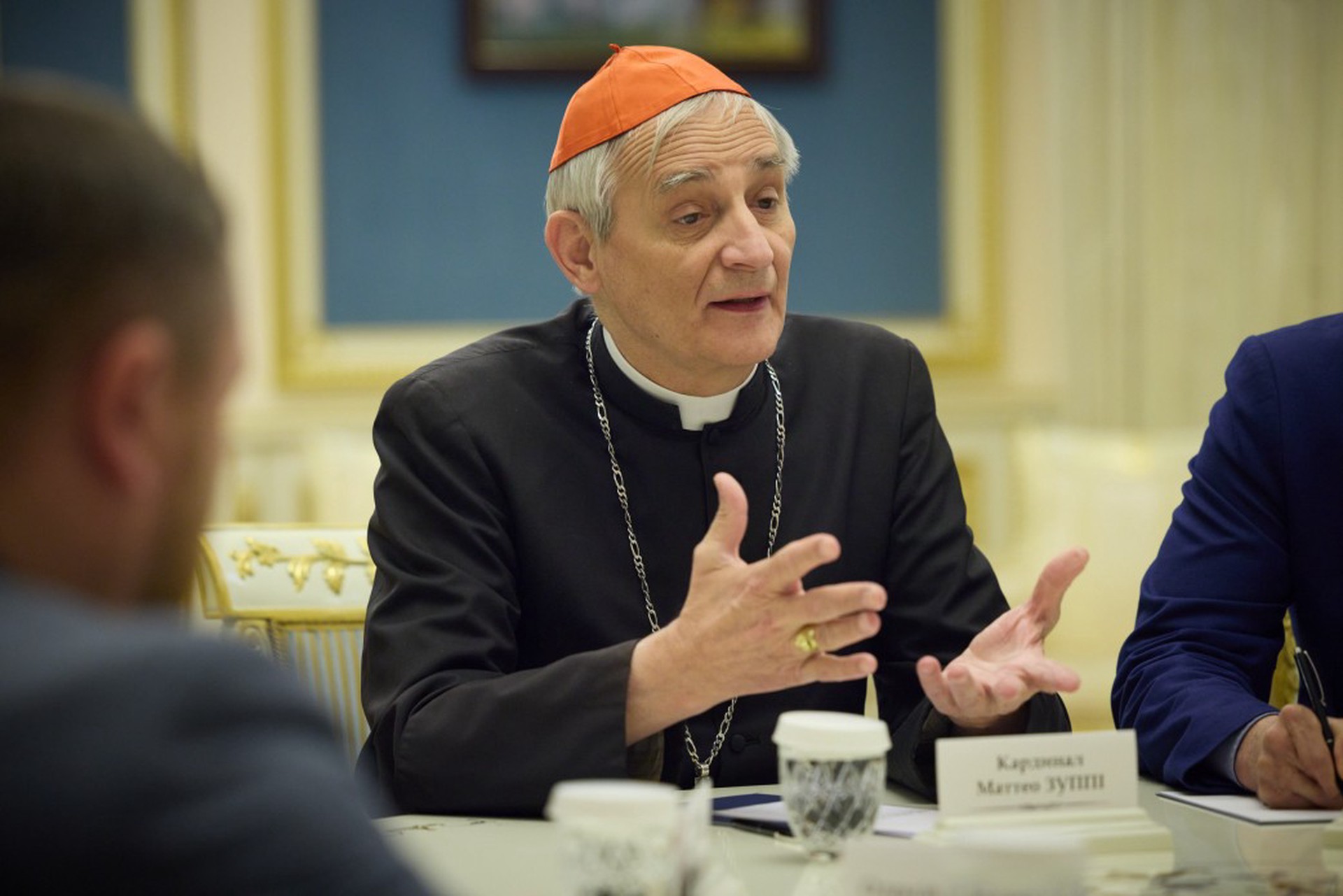 Посланник папы римского кардинал Дзуппи встретится с патриархом Кириллом