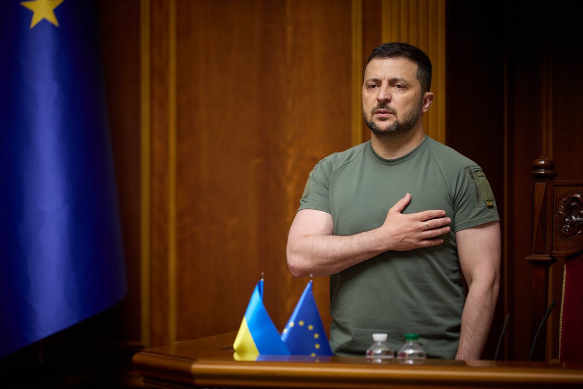 Президент Зеленский: все на Украине хотят, чтобы контрнаступление происходило быстрее
