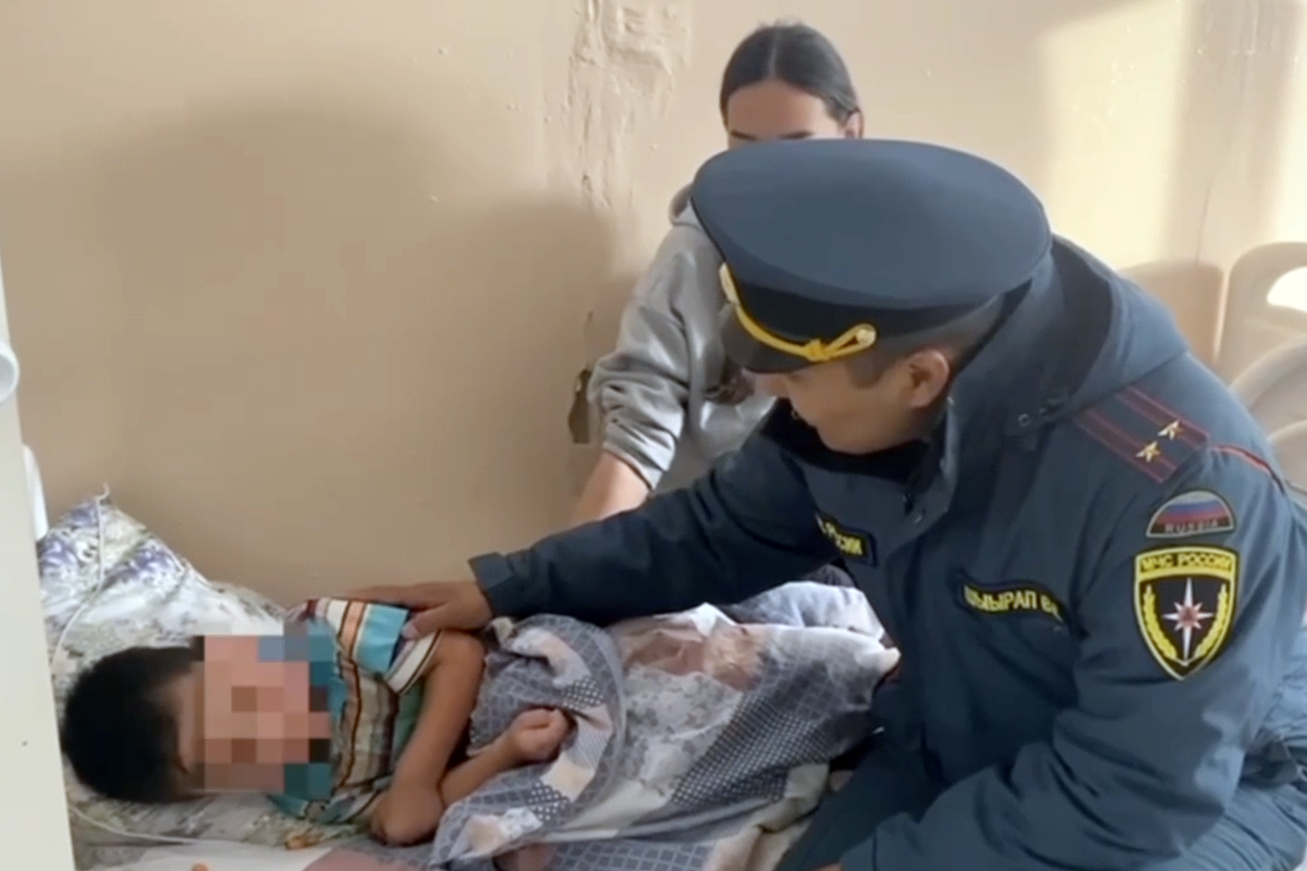 В Туве спустя двое суток нашли живым пропавшего в лесу четырёхлетнего мальчика