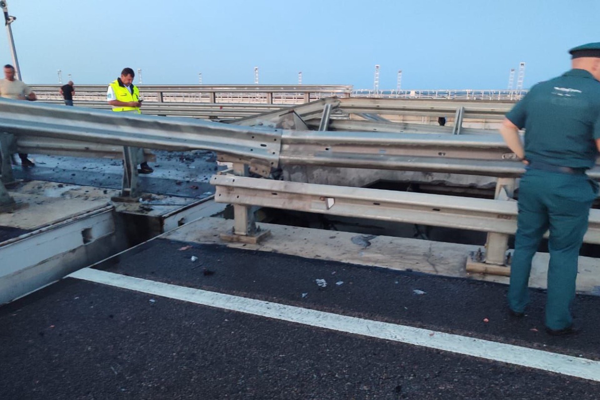 ЧП на Крымском мосту: что произошло в ночь на 17 июля