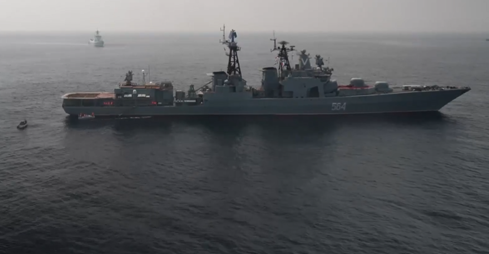 Минобороны: ВС России ликвидировали украинский дрон, пытавшийся атаковать российский корабль