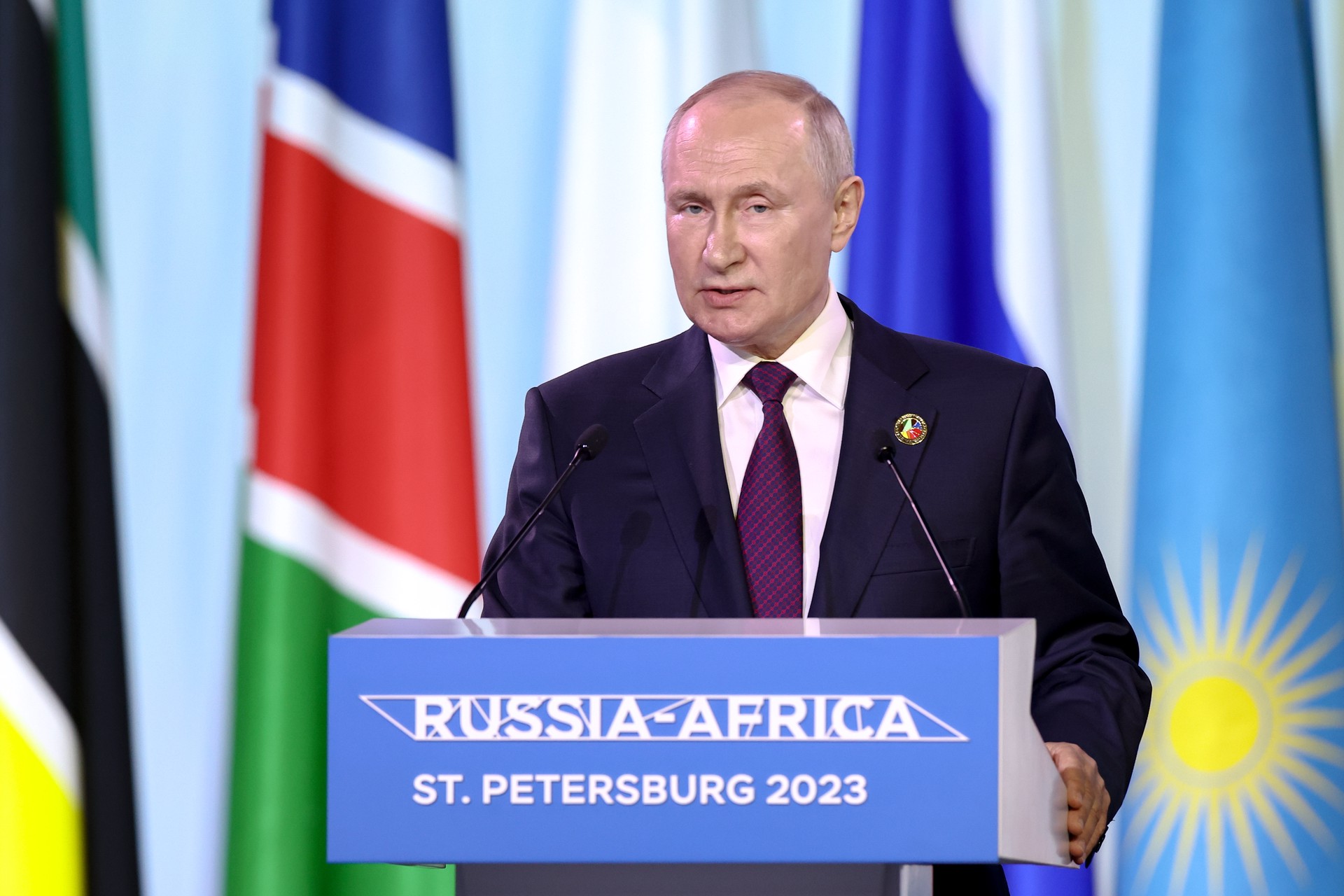 Президент РФ обсудит с лидерами африканских стран ситуацию на Украине 