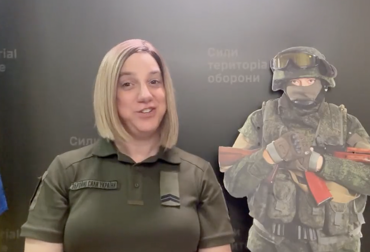 Спикер-трансгендер ВСУ Сара Эштон Чирилло: «Мы люди, русские – нет»