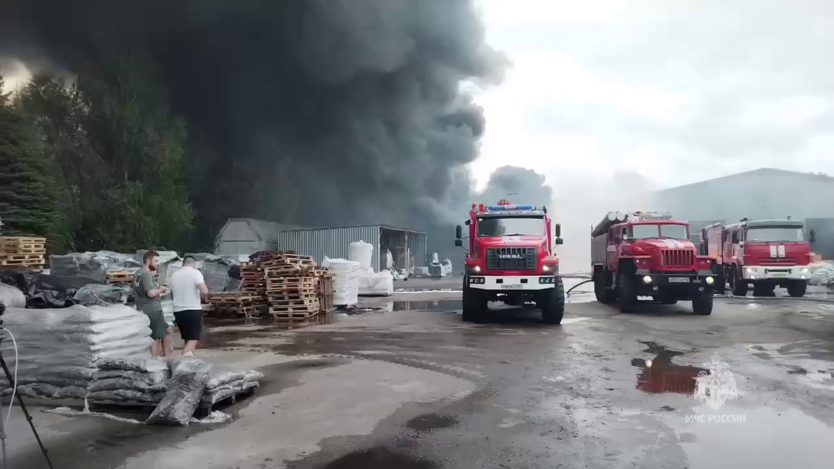 Пожар в подмосковном Раменском локализован