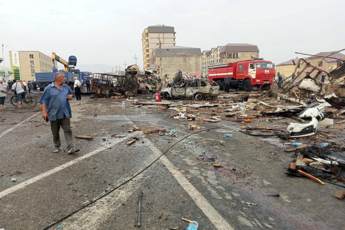 Обвиняемого во взрыве в Махачкале заключили под стражу на два месяца