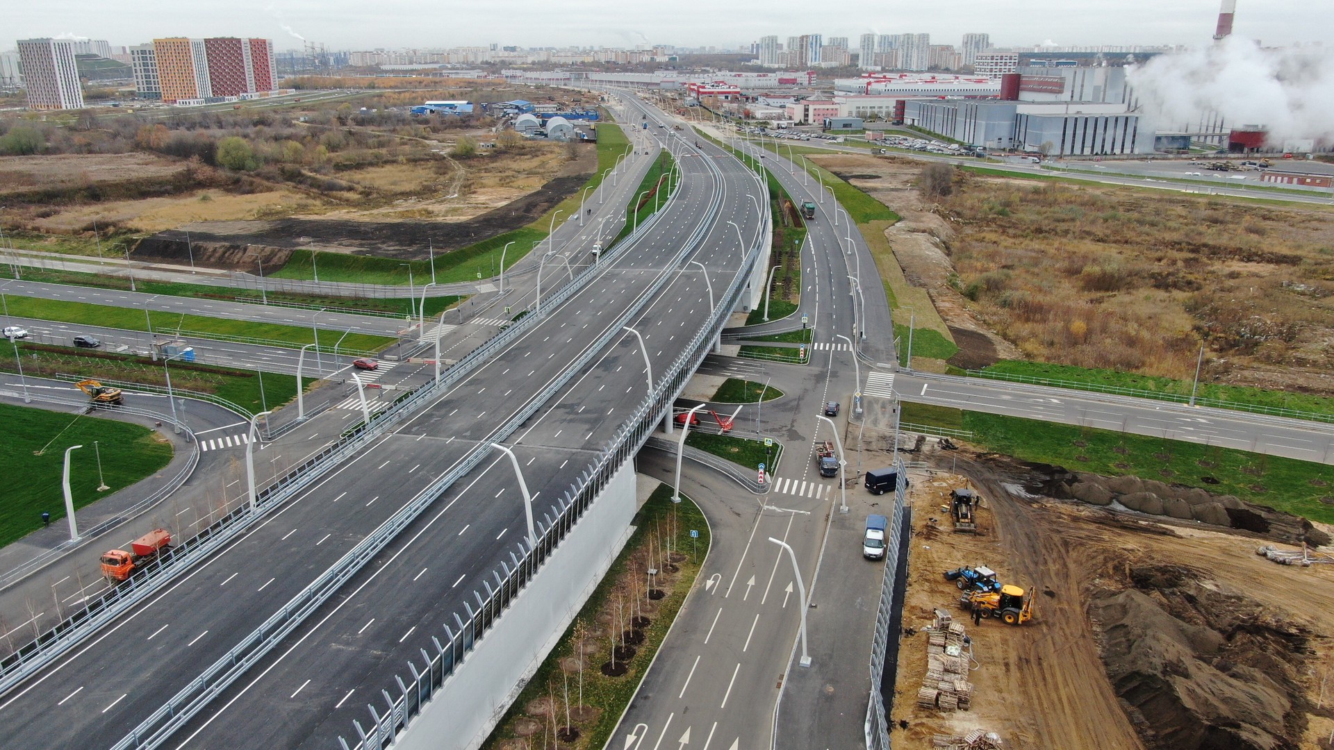 Губернатор Воробьёв пообещал досрочно открыть трассу М-12 в Подмосковье