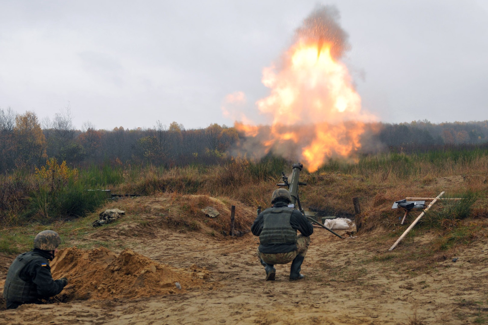 Марочко: миномётный расчёт ВСУ погиб при попытке выстрелить ржавым боеприпасом