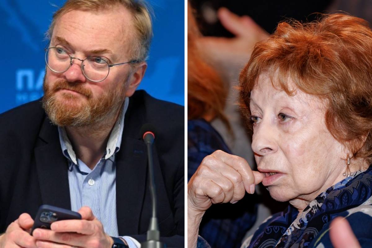 «Ей было неловко»: Милонов усомнился в случайности появления в руках Ахеджаковой украинского флага