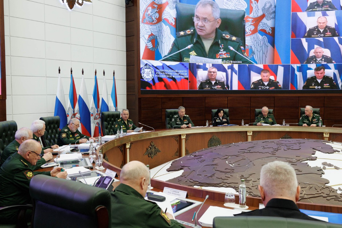 Командующий Черноморским флотом Соколов присутствовал на коллегии Минобороны
