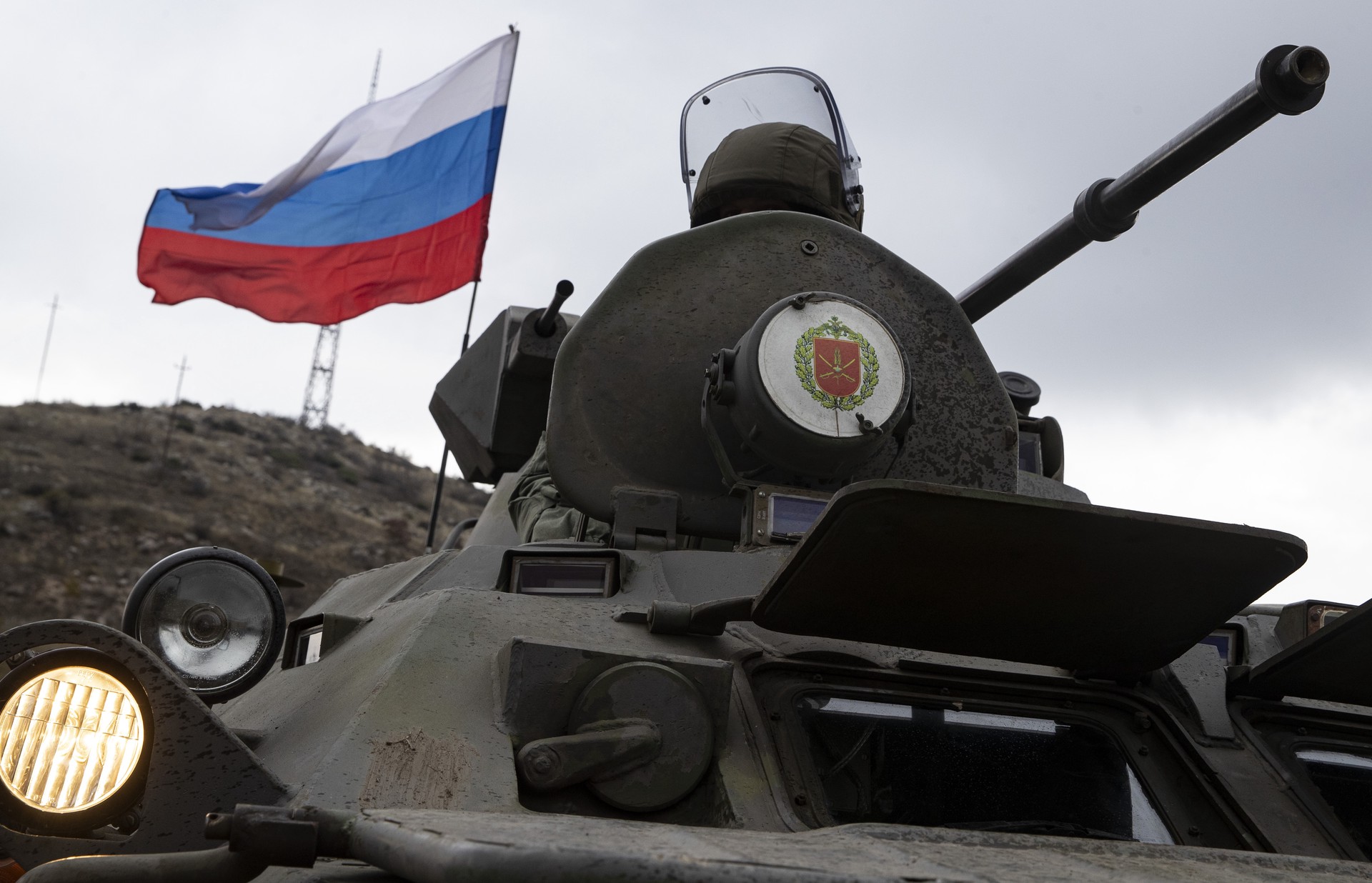 Российские миротворцы зафиксировали нарушение режима прекращения огня в Карабахе