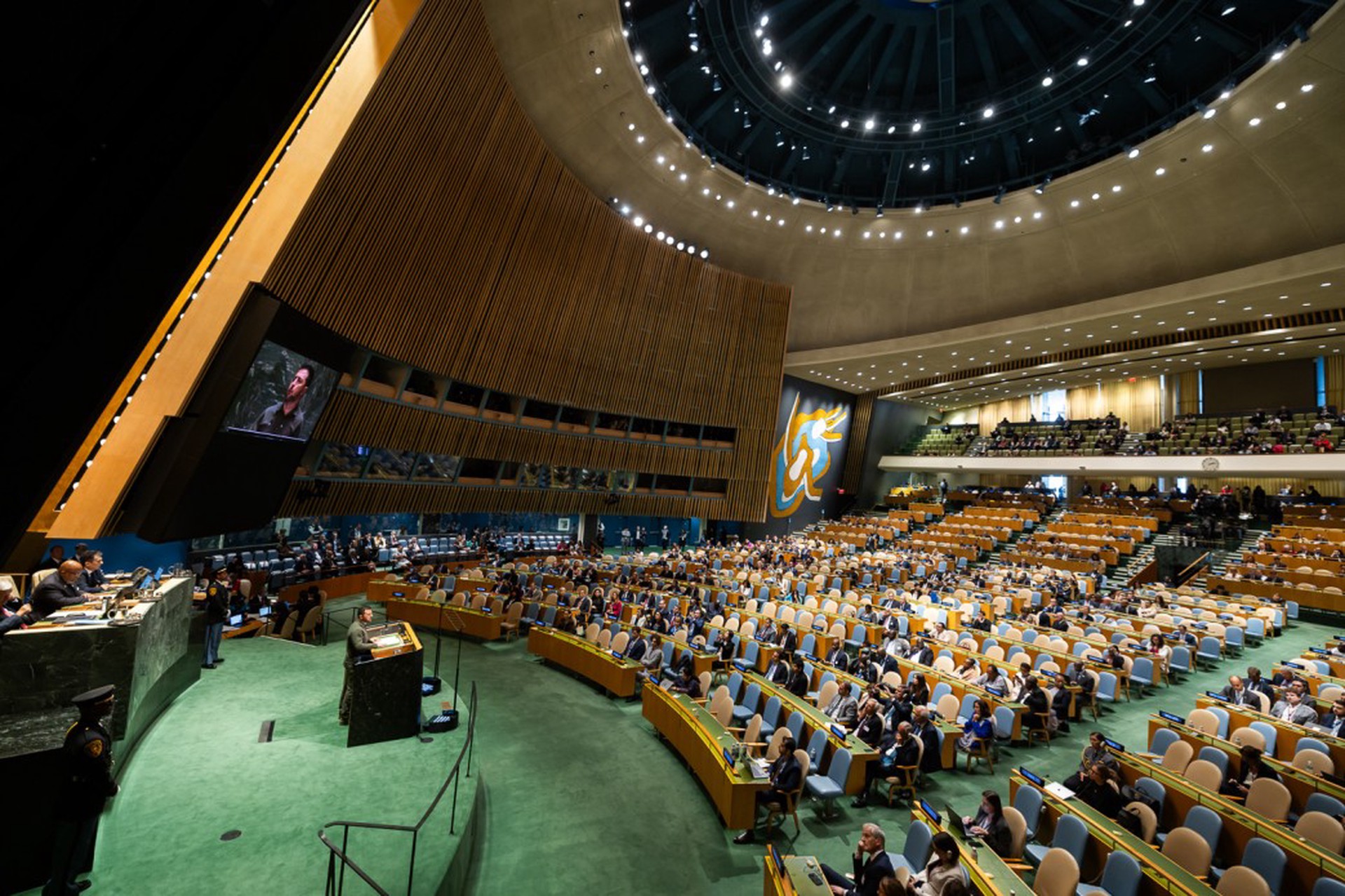 В ООН ответили на заявление Макрона об Украине