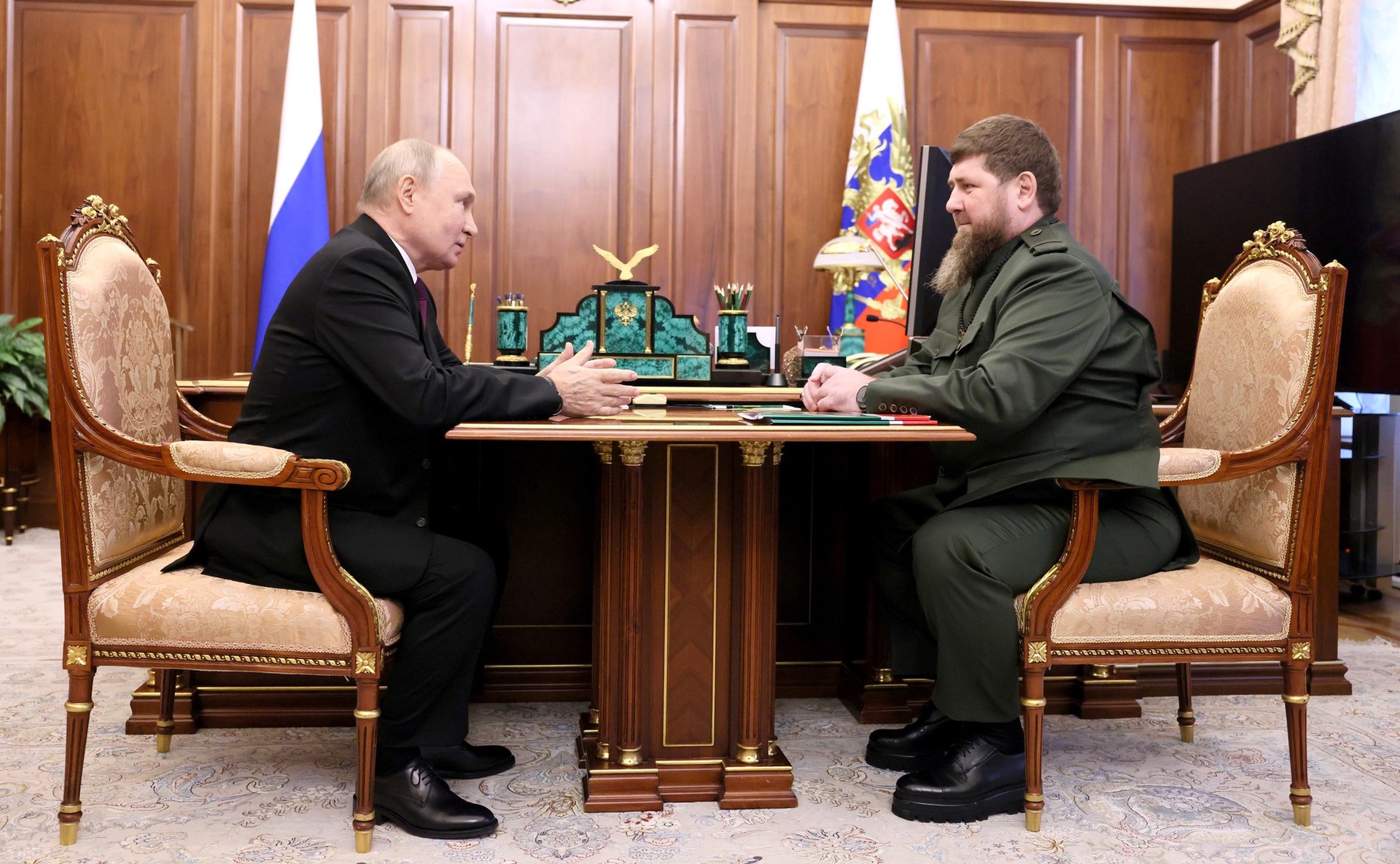 Кадыров пообещал Путину выполнить все задачи в рамках спецоперации 