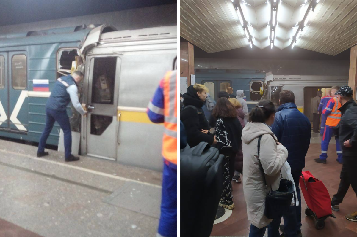 Собянин: При столкновении поездов в московском метро никто серьёзно не пострадал