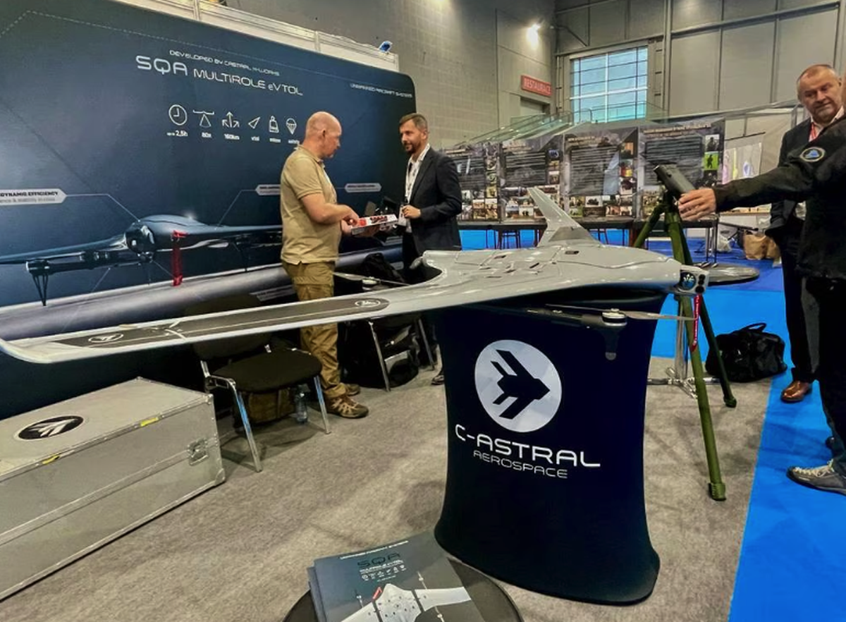 Словенская компания C-Astral тайно передала Украине дроны Bramor C4EYE