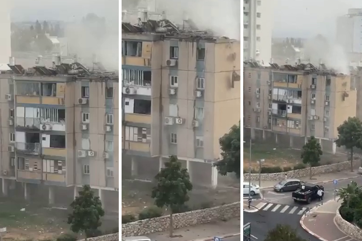 Haaretz: в Тель-Авиве ракета попала в жилое здание