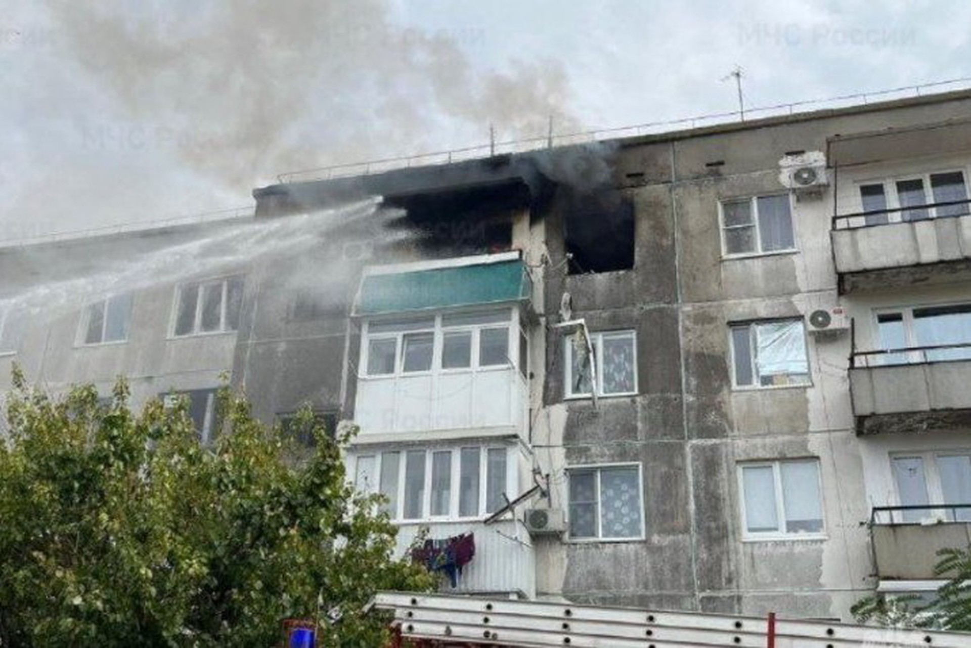 В Волгоградской области произошёл взрыв газа в многоквартирном доме