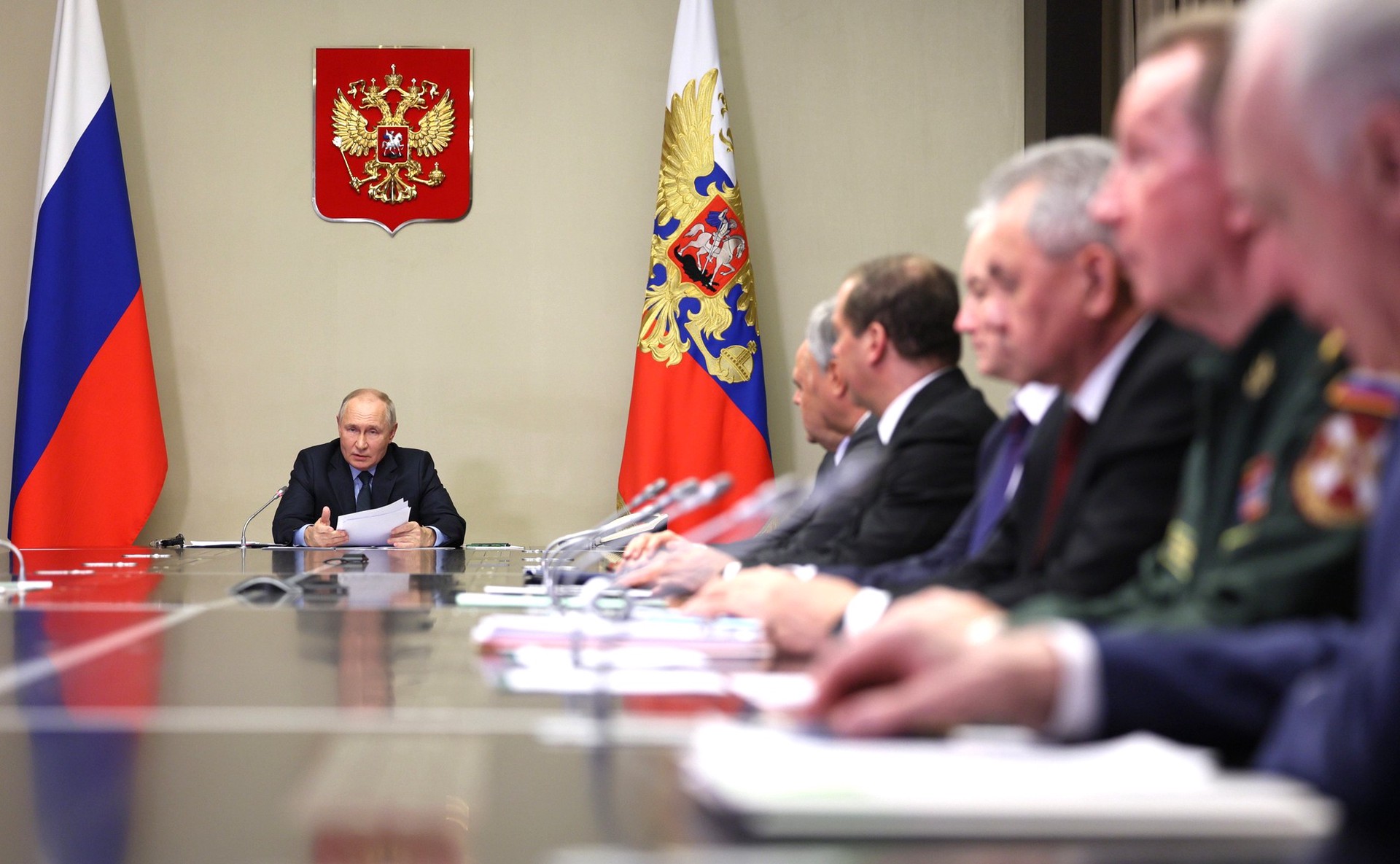 Путин на следующей неделе проведёт совещание с членами Совбеза