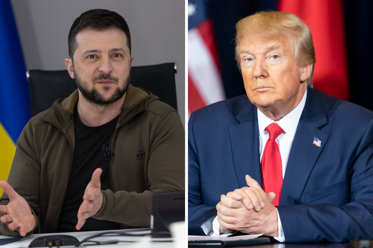 Зеленский выразил готовность посетить с Трампом линию фронта