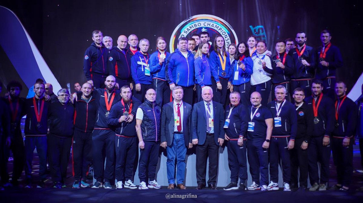 Россия выиграла чемпионат мира по самбо в Ереване