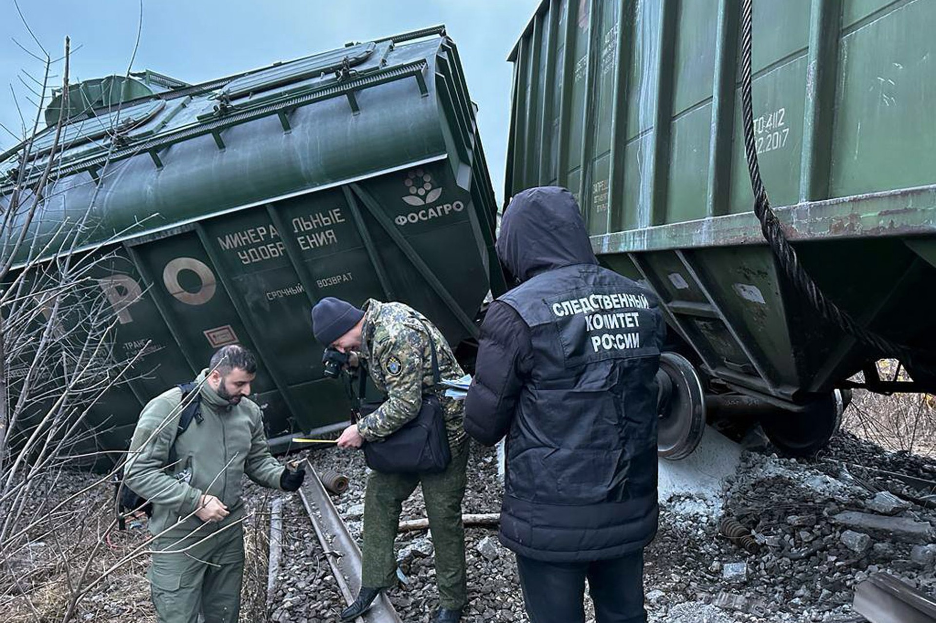 СК возбудил уголовное дело о теракте после схода поезда с рельсов в Рязанской области