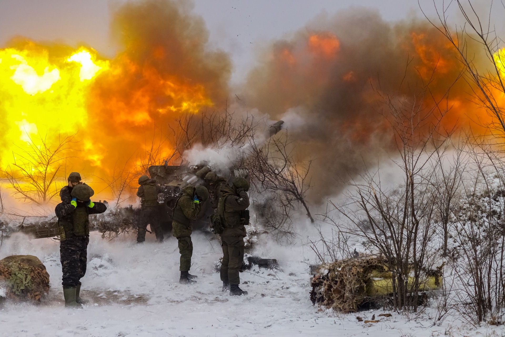 Российские спецназовцы уничтожили сеть блиндажей на Артёмовском направлении