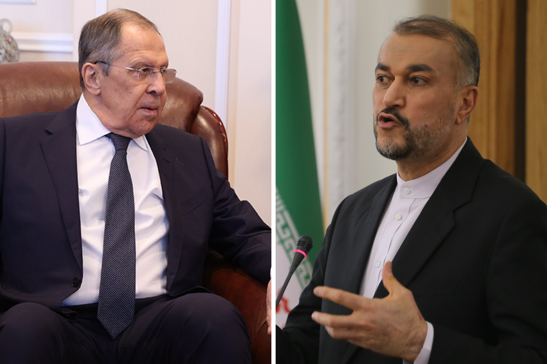 Главы МИД РФ и Ирана обсудили ситуацию в Газе