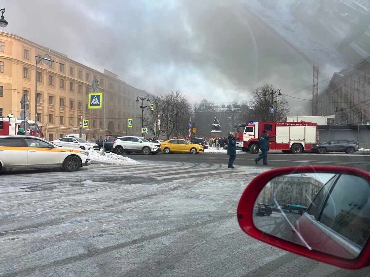 В Санкт-Петербурге произошёл пожар в консерватории имени Римского-Корсакова