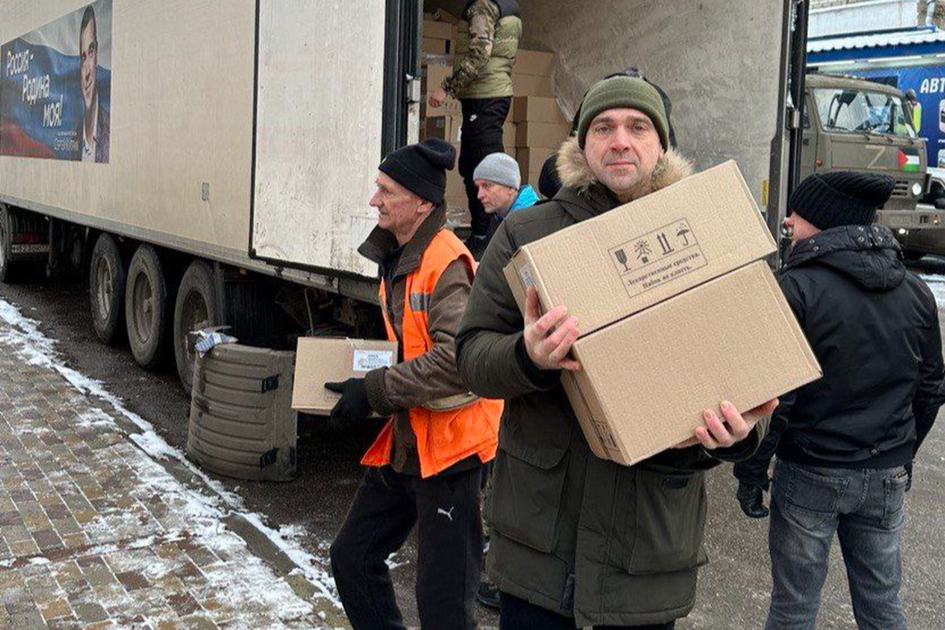 Сергей Куприк передал новогодние подарки для российских военнослужащих в зоне СВО