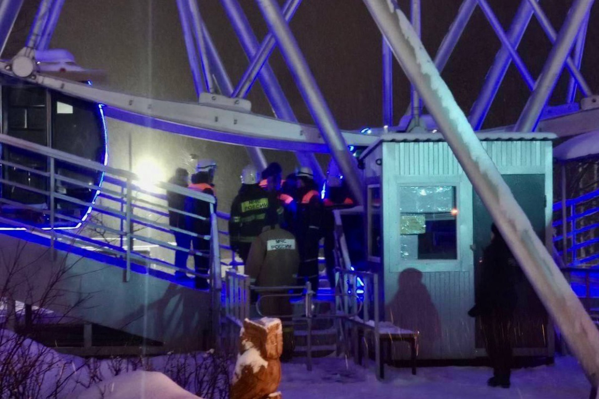 В Пензенской области спасли шесть человек с колеса обозрения