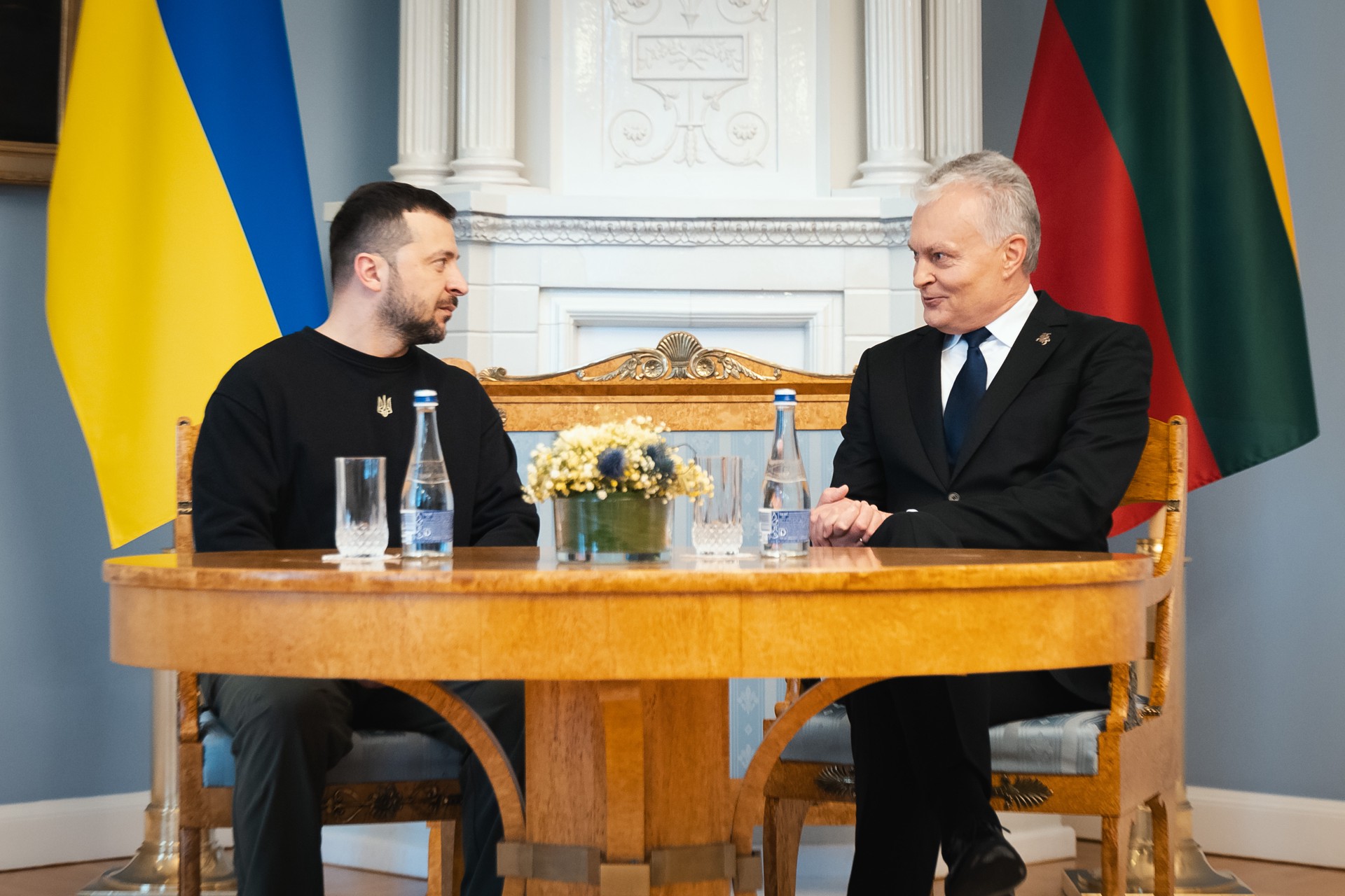 Лидер Литвы опасается, что ситуация на Ближнем Востоке сдвинет фокус с Украины