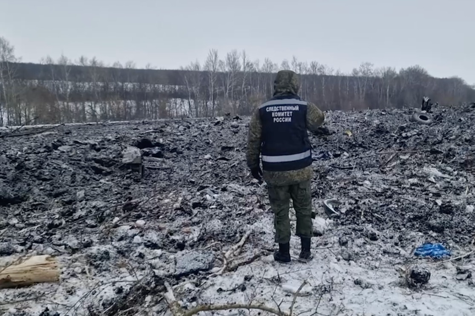 СК: ВСУ причастны к крушению Ил-76 в Белгородской области с украинскими пленными