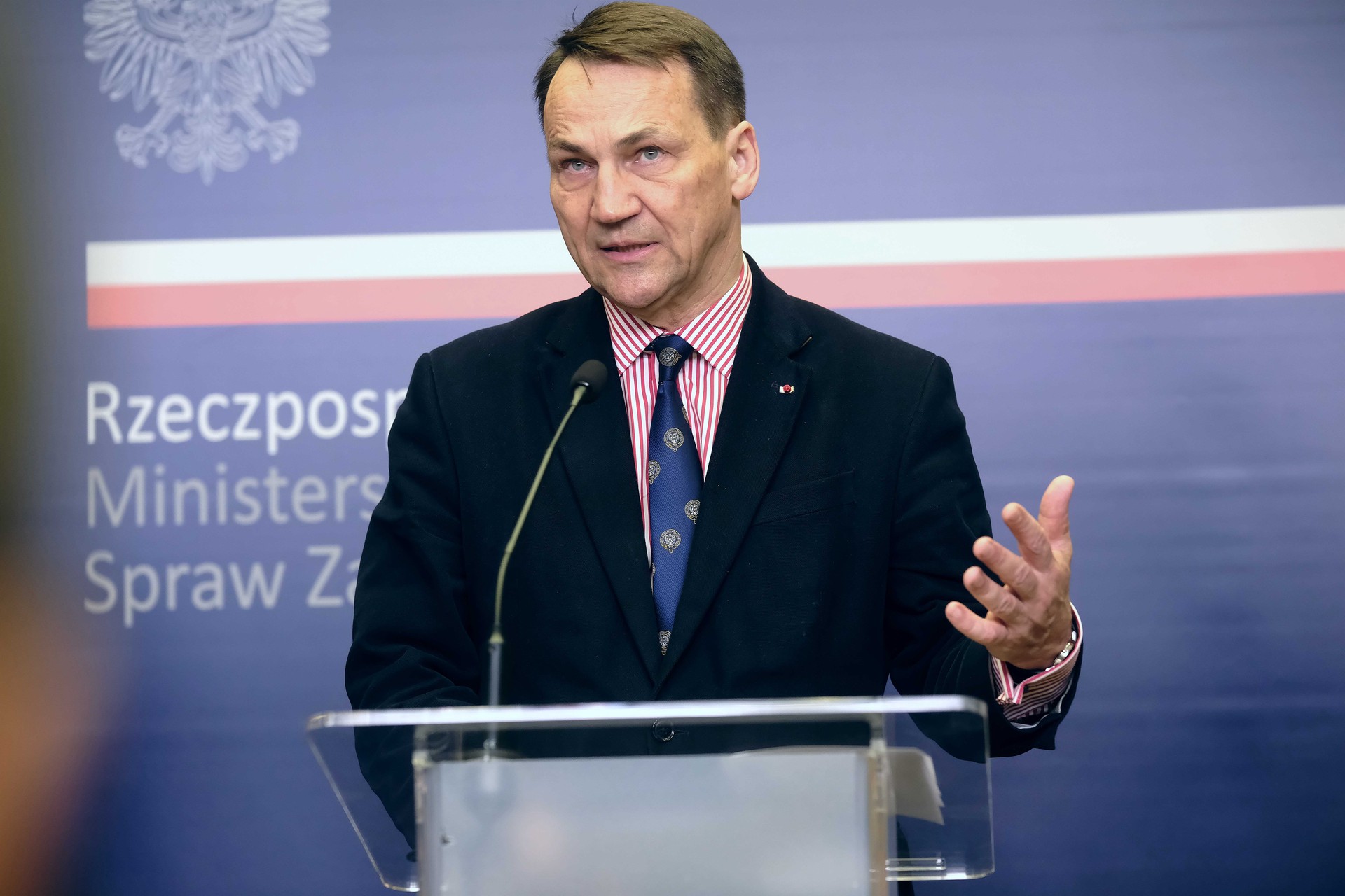 Глава польского МИД Сикорский не исключил возможность отправки войск на Украину
