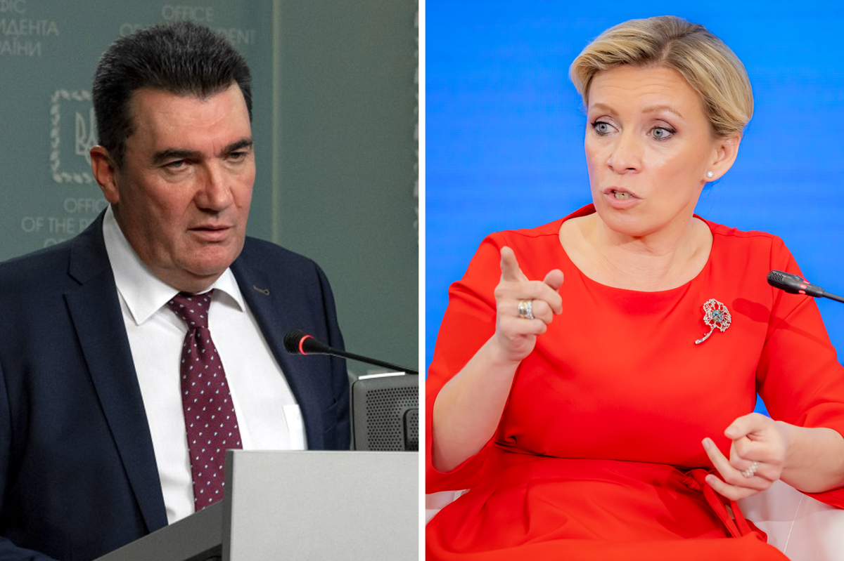 Захарова прокомментировала заявление секретаря СНБО Украины о демилитаризованной зоне