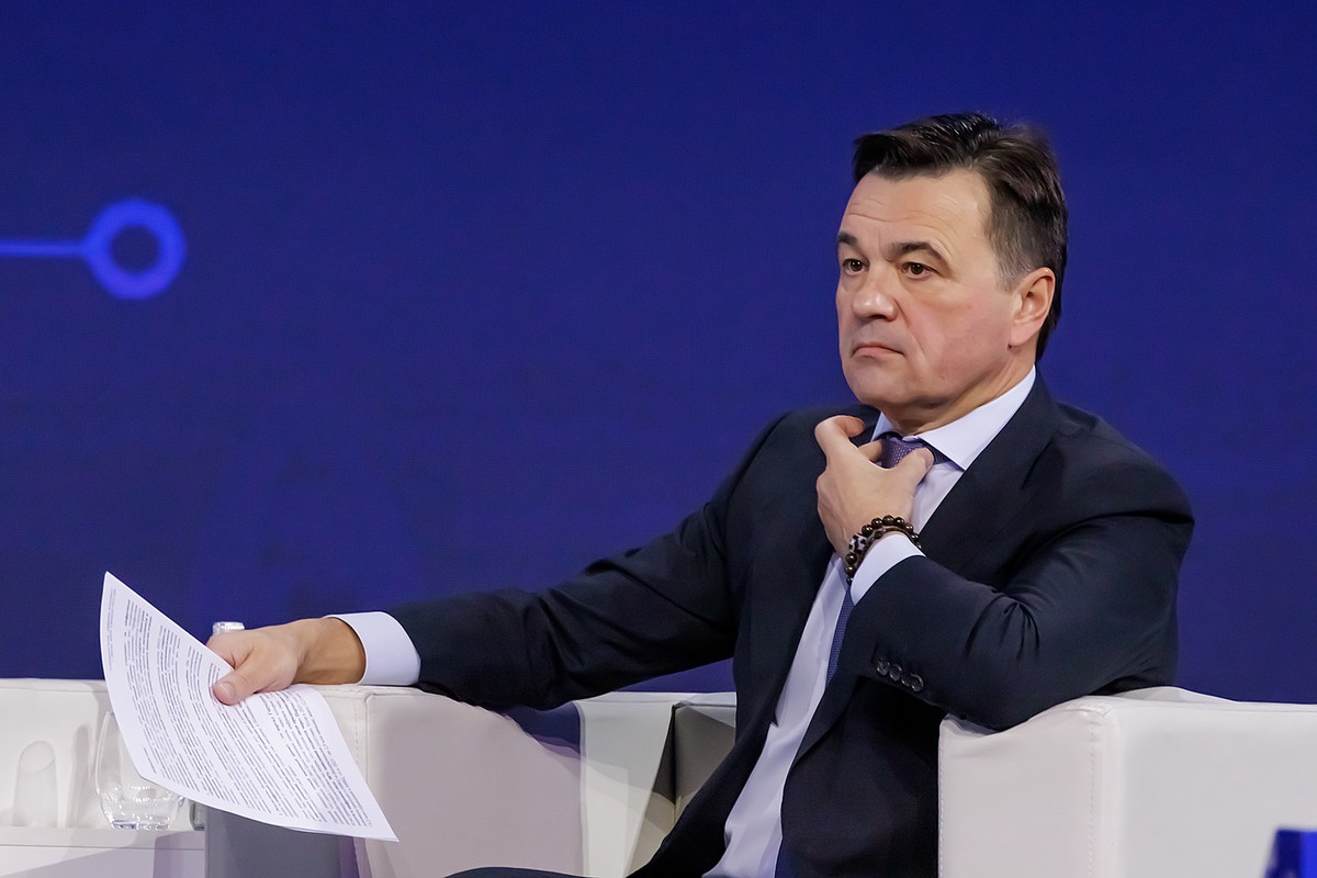 Воробьев: В Красногорске БПЛА попал в жилой дом, загорелась квартира