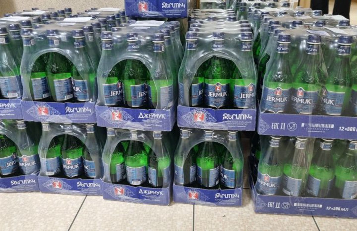 В России приостановлена продажа отдельных партий воды «Джермук»